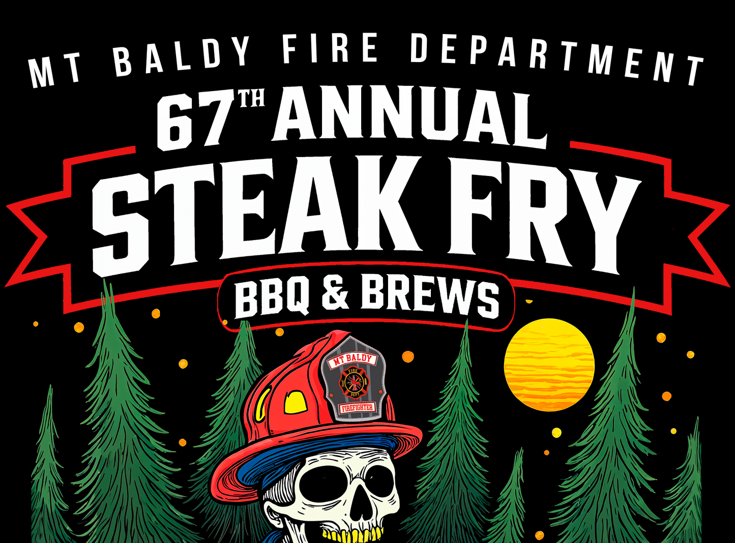 Steak Fry Skeleton T-Shirt