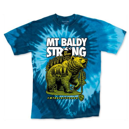 MBS Bear Blue Tie Dye T-Shirt
