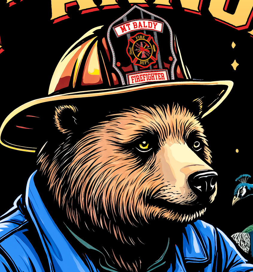 Steak Fry Bear Racerback