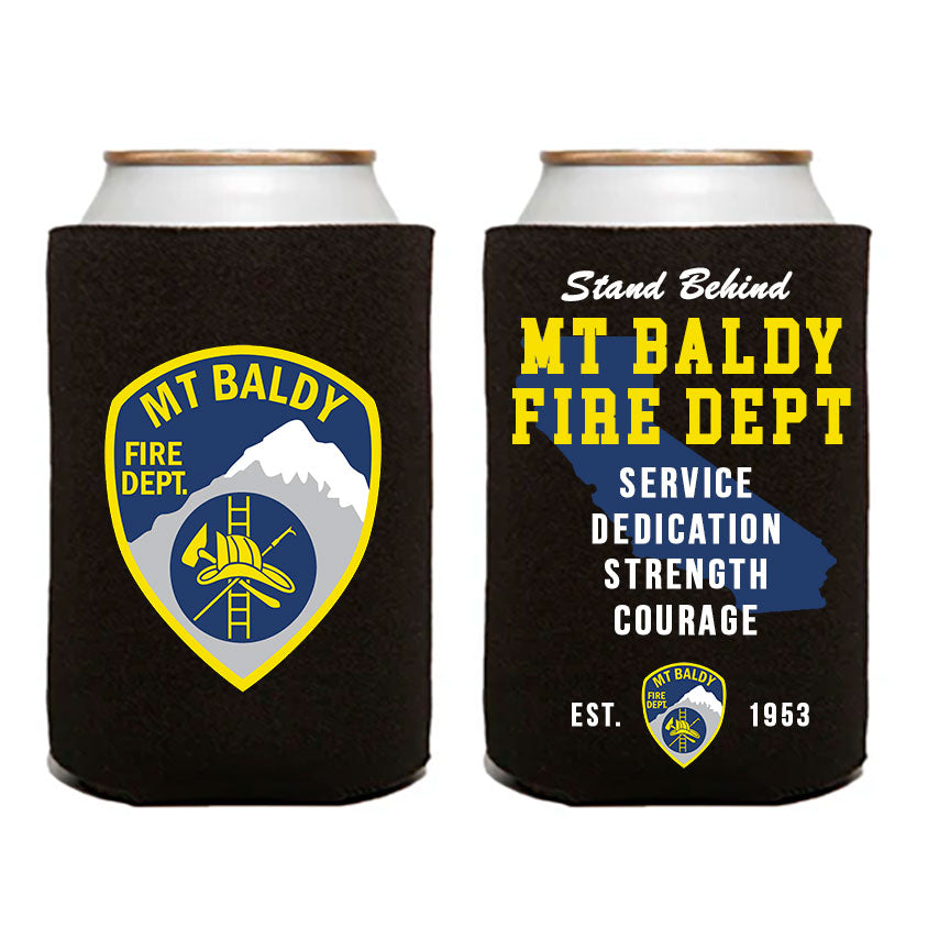 Mt Baldy Fire Coozie Classic Colorway
