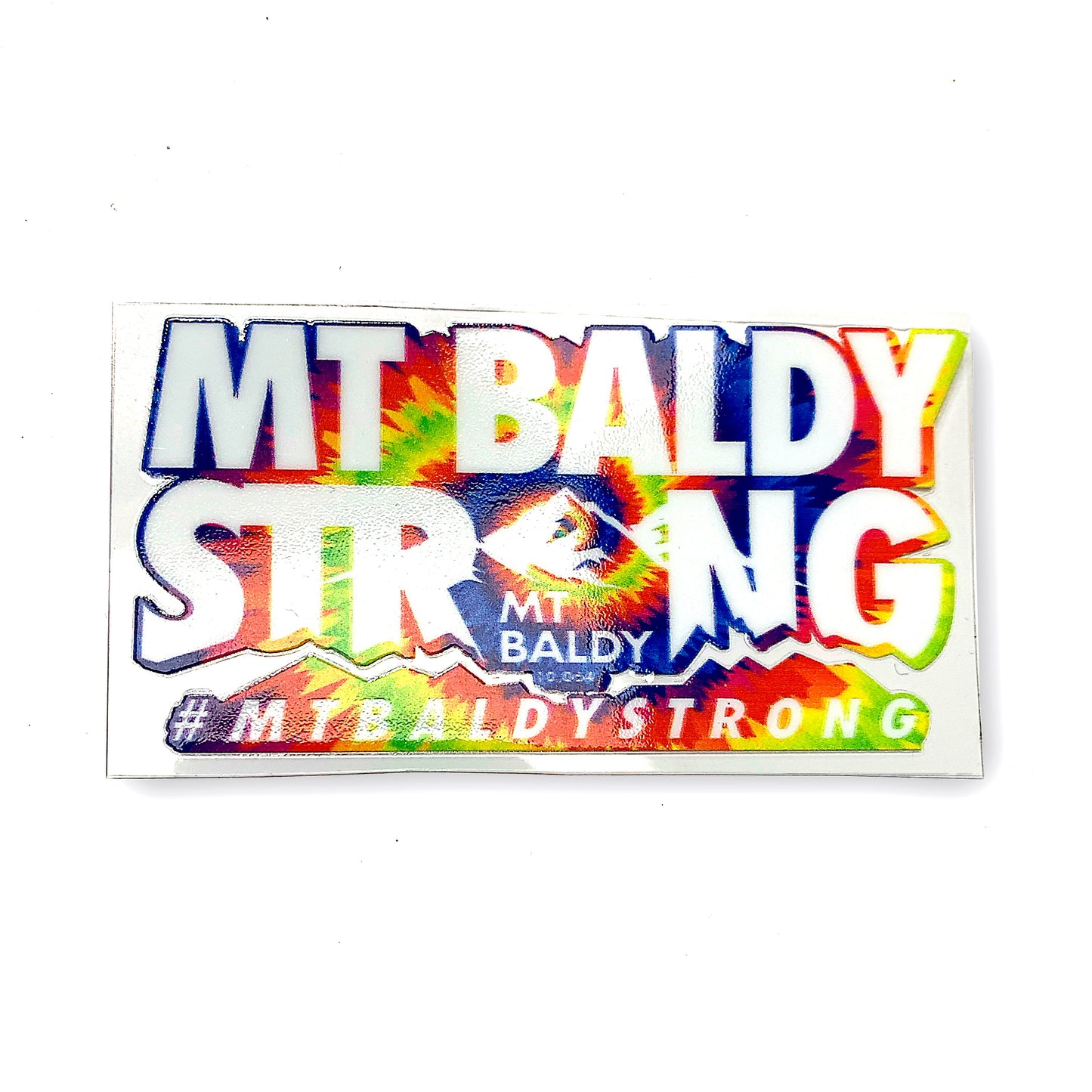 Mt Baldy Strong Stickers