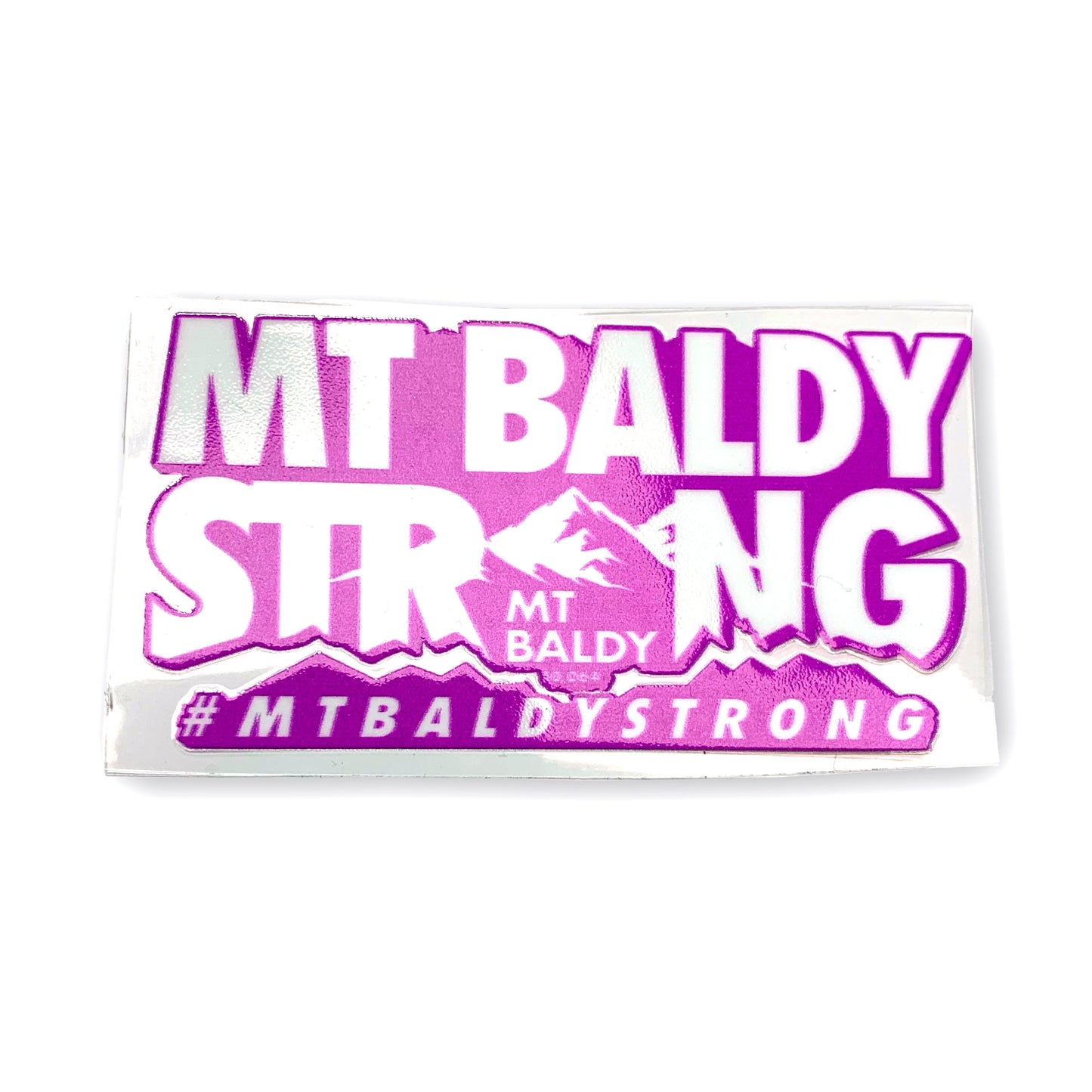 Mt Baldy Strong Stickers