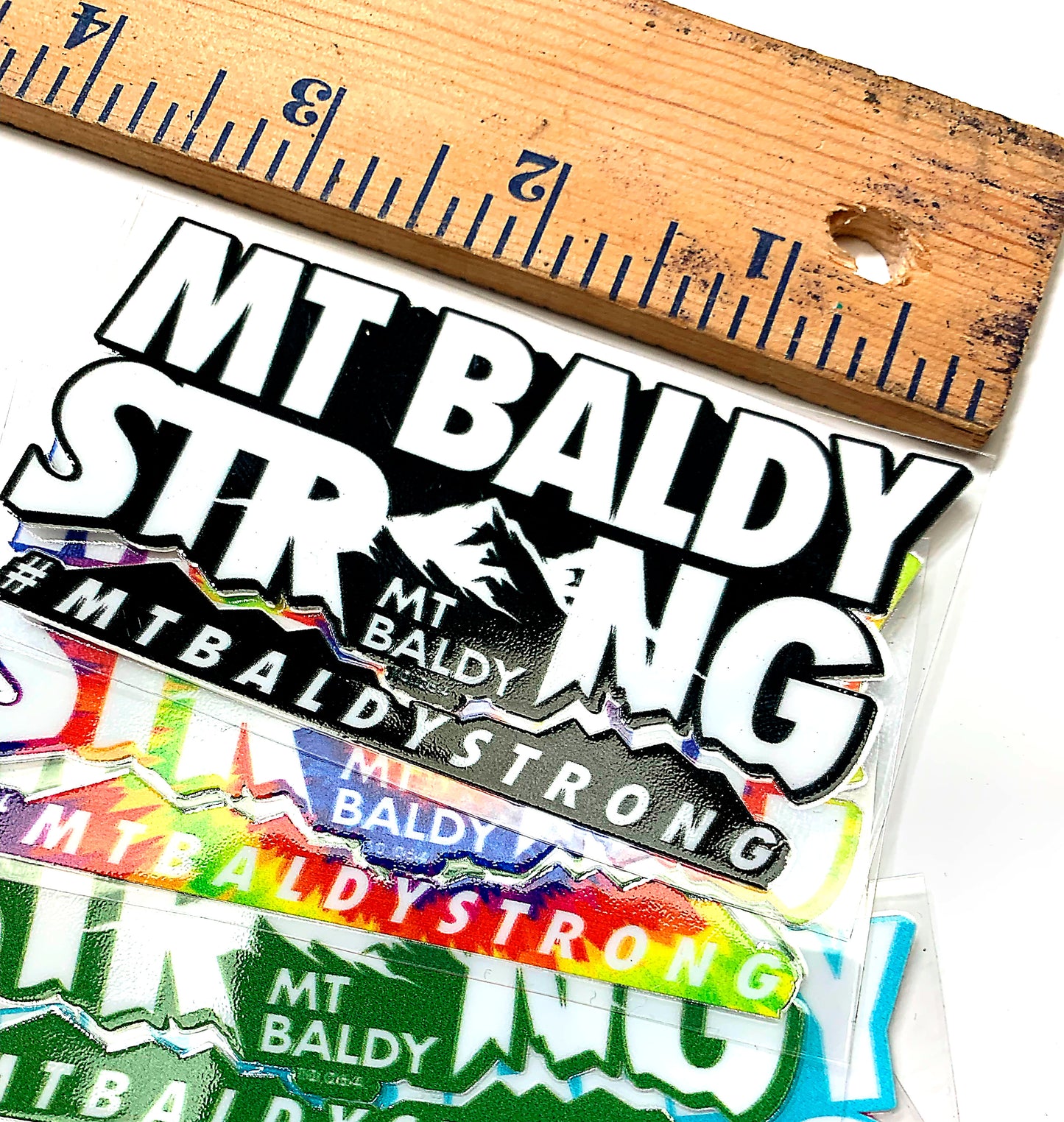 Mt Baldy Strong Stickers