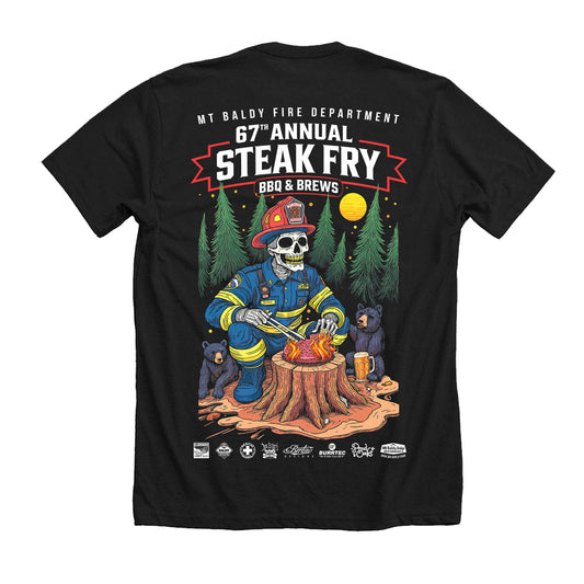Steak Fry Skeleton T-Shirt