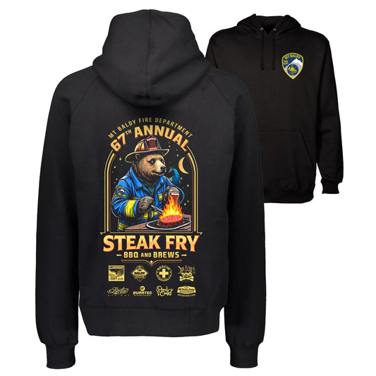 Steak Fry Bear Hoodie