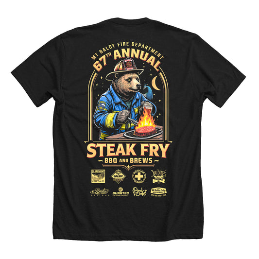 Steak Fry Bear T-Shirt