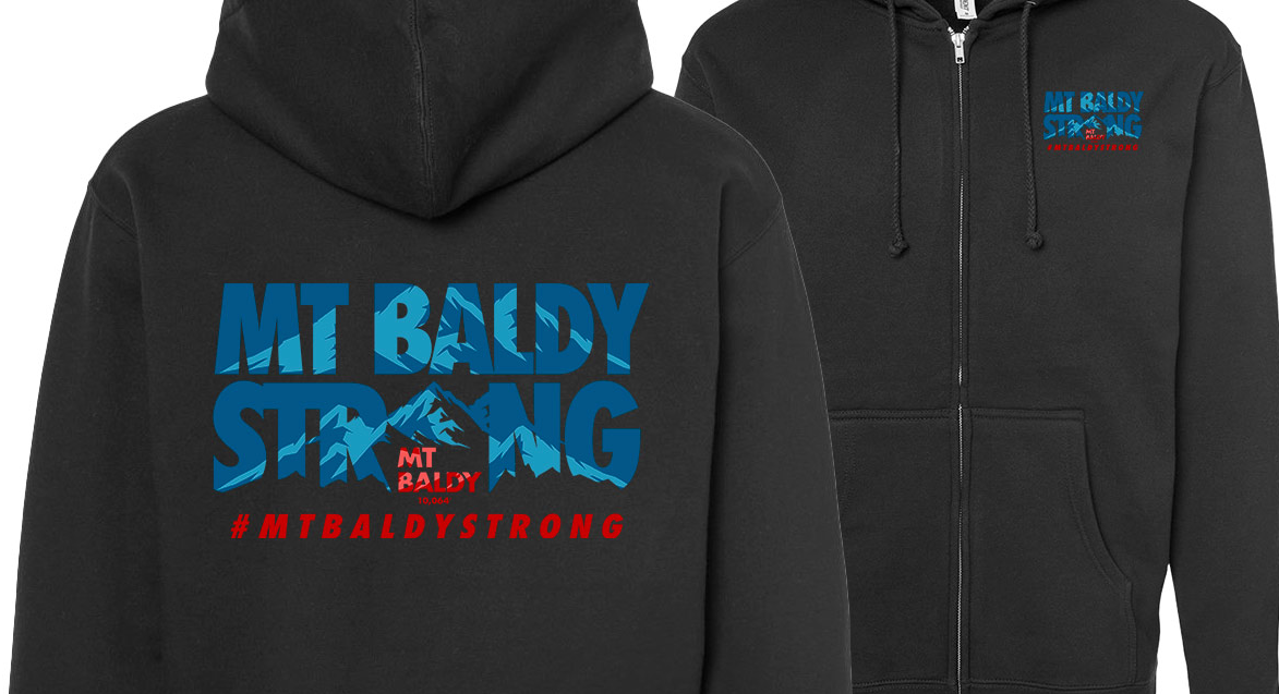 Blue Peaks Heavyweight Zip-Up Hoodie