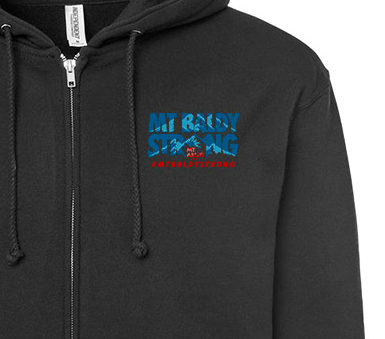 Blue Peaks Heavyweight Zip-Up Hoodie
