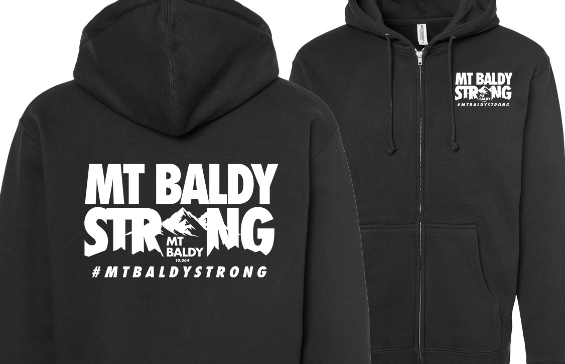Black Peaks Heavyweight Zip-Up Hoodie