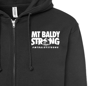 Black Peaks Heavyweight Zip-Up Hoodie