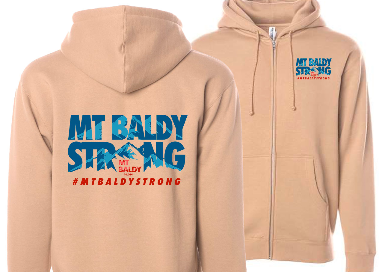 Peaks Sandstorm Zip-Up Hoodie