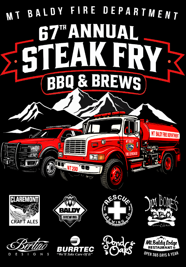 Steak Fry Fire Trucks Racerback