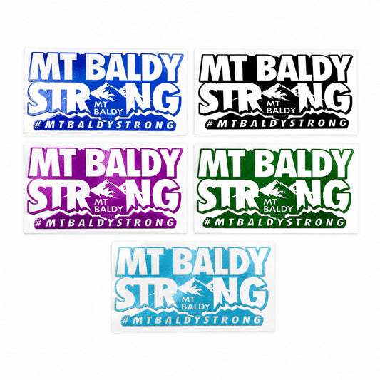 Mt Baldy Strong Stickers